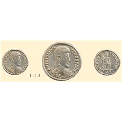 ROMAN COINS - Julian II - AR Siliqua EF PORTRAIT