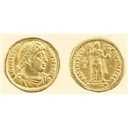 ROMAN COINS - Valentinian I - GOLD SOLIDUS ANTIOCH