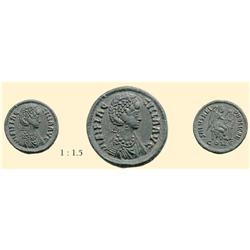 ROMAN COINS - Aelia Flaccilla, wife of Theodosius I AE