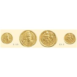 ROMAN COINS - Theodosius II - GOLD SOLIDUS