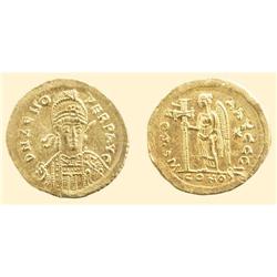 ROMAN COINS - Zeno - GOLD SOLIDUS