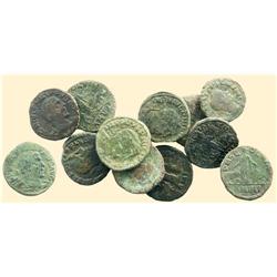 LOTS OF ROMAN COINS - 12 VIMINACIUM AE