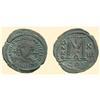 Image 1 : BYZANTINE COINS - Justinian I - AE FOLLIS