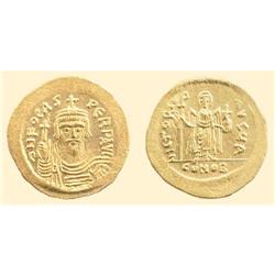 BYZANTINE COINS - Phocas - GOLD SOLIDUS