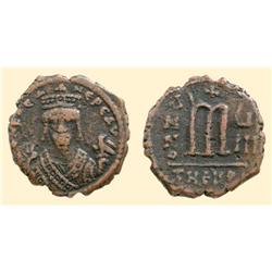 BYZANTINE COINS - Phocas - AE Follis