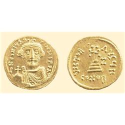 BYZANTINE COINS - Constans II - GOLD SOLIDUS