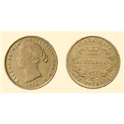 AUSTRALIA COINS Victoria, 1837-1901. Sovereign 1866 (7.92 g),