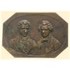 Image 1 : AUSTRIA Octagonal bronze plaque (no date, about 1910) (