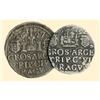 Image 1 : CROATIA COINS Ragusa. Lot of 2 pieces. 3 Gros 1627 (good very