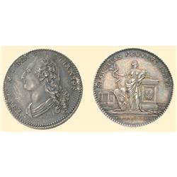 FRANCE Silver token, undated (30 mm, 13.52 g) by Duvivi