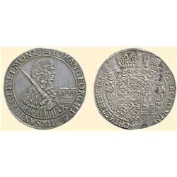 GERMANY COINS John George II, 1656-1680. Thaler 1662 (29.05 g