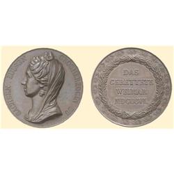 GERMANY COINS Charles August, 1775-1828. Bronze Medal 1806 (1