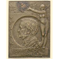 GERMAN EMPIRE Bronze plaque, undated but ca. 1910 (60 x