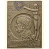 Image 1 : GERMAN EMPIRE Bronze plaque, undated but ca. 1910 (60 x