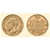 Image 1 : ROMANIA COINS 20 LEI 1883, gold (6.45 g), Bucharest. CAROL I