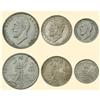 Image 1 : ROMANIA COIN 1911 Complete Three Coin Uncirculated Set, Brus