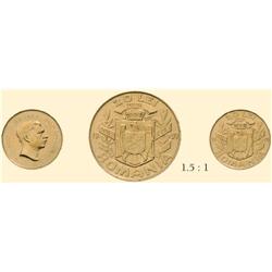 ROMANIA COINS 20 LEI 1939, gold (6.62 g), Bucharest. CAROL II