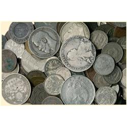 RUSSIA Lot of ca. 240 COINS, including some silver coi