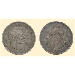 SERBIA COINS Peter I, 1903 -1918. 5 Dinars 1904 (24.85 g), Vi
