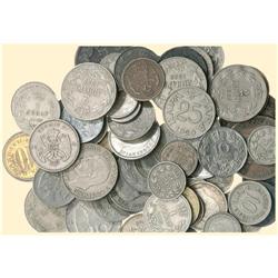 SERBIA Lot of 79 COINS. Various coins from the Kingdom