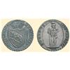Image 1 : SWITZERLAND COINS Thaler 1835. Arms in oval frame / Soldier i