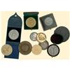 Image 1 : Lot of 10 pieces (silver, bronze, some gilt) on the topics of AGRICULTURE AND HORTICULTURE. Prize me
