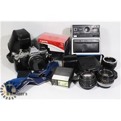 VINTAGE CAMERAS & LENS OLYMPUS OM10