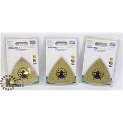 SEALED 3 DREMEL CARBIDE RASP