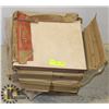 Image 1 : 2 FLATS OF SAND COLORED 12" X 12" TILE, (APPROX 27