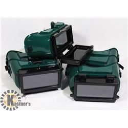 LOT OF 5 NORTH BRAND WELDING GOGGLES