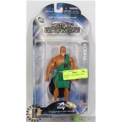 HISTORY OF DC KOBRA ACTION FIGURE