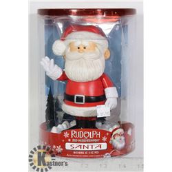 RUDOLPH RED NOSED REINDEER SANTA LARGE COLLECTIBLE