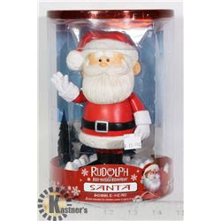 RUDOLPH RED NOSED REINDEER SANTA LARGE COLLECTIBLE