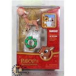 RUDOLPH THE RED NOSE REINDEER  FIGURE