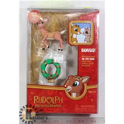 RUDOLPH THE RED NOSE REINDEER  FIGURE