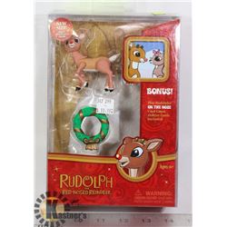 RUDOLPH THE RED NOSE REINDEER  FIGURE