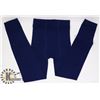 Image 1 : NEW TRUE NORTH LEGGINGS MICROFIBRE SIZE10-14  BLUE