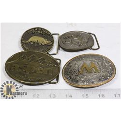 ESTATE BAG OF BELT BUCKLES