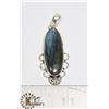 Image 1 : #102-LABRADORITE PENDANT