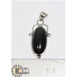 #98-BLACK OBSIDIAN PENDANT