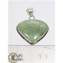 #22-PREHNITE PENDANT