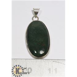 #50-BLOODSTONE PENDANT