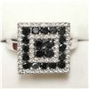 Image 1 : 14K WHITE GOLD DIAMOND(1.5CT)  RING (~SIZE 6.5)