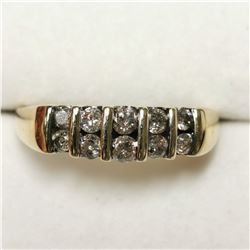 10K YELLOW GOLD DIAMOND(0.5CT)  RING (~SIZE 7)