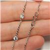 Image 2 : 10K WHITE GOLD DIAMOND(1.52CT)  BRACELET