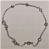 Image 3 : 10K WHITE GOLD DIAMOND(1.52CT)  BRACELET