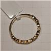 Image 2 : 10K YELLOW GOLD DIAMOND(0.27CT)  RING (~SIZE 6)