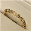 Image 3 : 10K YELLOW GOLD DIAMOND(0.27CT)  RING (~SIZE 6)