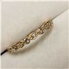 Image 4 : 10K YELLOW GOLD DIAMOND(0.27CT)  RING (~SIZE 6)