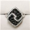 Image 1 : 14K WHITE GOLD DIAMOND(1.25CT)  RING (~SIZE 6.75)